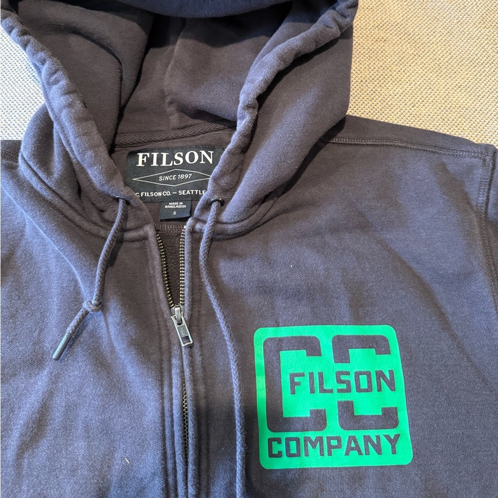 Filson Zip Up Sweateshirt - Picture 2 of 5